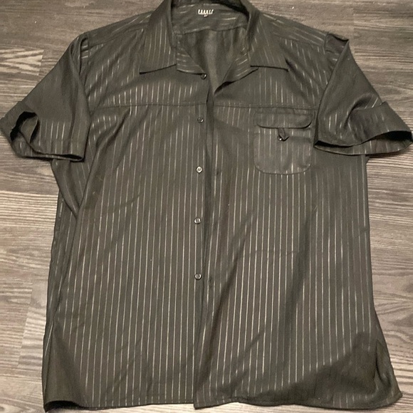 🍍PRONTI COLLECTION BY PHITA🍍black on black stripe🍍size 6XL🍍P-1 - Picture 1 of 4
